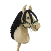 Hobby horse with open mouth