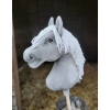 Hobby Horse - gray stick horse A3