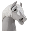 Hobby Horse - gray horse III with white mane A3