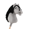 Hobby Horse - gray horse IV with black mane A3