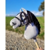 Hobby Horse - gray horse IV with black mane A3