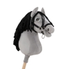 Hobby Horse - gray horse IV with black mane A3