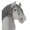 Hobby Horse - grey horse with grey mane A3