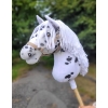 Stick Horse White with Black Spots - Ireland