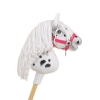 Hobby Horse White Spotted - Medium Size