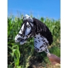 Hobby Horse - leopard horse with a black mane A3