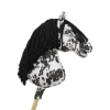 Hobby Horse - leopard horse with a black mane A3