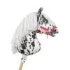 Hobby Horse - leopard horse with a white mane A3