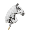 Hobby Horse - leopard horse with a white mane A3