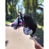 Hobby Horse - leopard with a black mane A4