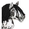 Hobby Horse - leopard with a black mane A4