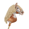 Hobby Horse - tobiano bay horse with a beige mane A3