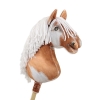 Hobby Horse - tobiano bay horse with a white mane A3