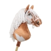 Hobby Horse - tobiano bay horse with a white mane A3