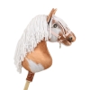 Hobby Horse - tobiano bay horse with a white mane A3