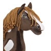 Hobby Horse - western dark bay horse A3