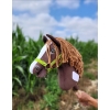 Hobby Horse - western dark bay horse A3
