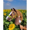 Hobby Horse - western dark bay horse A3
