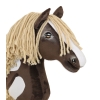 Hobby Horse - western IV dark bay horse A3