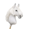 White Hobby Horse on Stick