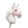 Beautiful white hobby horse