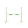 Jumping obstacle for Hobby Horse 120cm, beam green