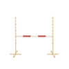 Jumping obstacle for Hobby Horse 120cm, beam red