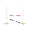 Jumping obstacle for Hobby Horse 120cm, with two beams pink and blue