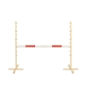 Jumping obstacle for Hobby Horse 160 cm, h-120cm, beam red