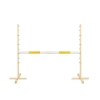 Jumping obstacle for Hobby Horse 160 cm, h-120cm, beam yellow