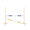 Jumping obstacle for Hobby Horse 160 cm with two bars 50mm - blue