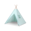 Kids Teepee Tent + decorative feathers- mint