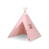 Kids Teepee Tent + decorative feathers- pastel pink