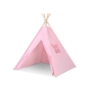 Kids Teepee Tent + decorative feathers- pink
