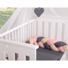 Knot Braided bumper- beige-anthracite-pastel pink