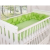Knot bumper minky 180cm- green