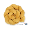 Braided bumper plush cosy for baby cot