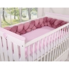 Cosy Plush Knotted Bumper for Cots or Crib