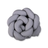 Knot Newborn Pillow Braided bumper 2M- anthracite