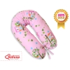 Maternity Pregnancy pillow- Owls on pink