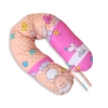 Maternity Pregnancy pillow- Sheep pink-beige