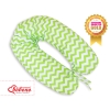 Maternity Pregnancy pillow- Simple chevron green