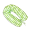 Maternity Pregnancy pillow- Simple chevron green