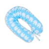 Maternity Pregnancy pillow- Simple Elephants blue