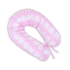Maternity Pregnancy pillow- Simple Elephants pink