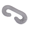 Maternity Support Pillow C - Black flower pattern