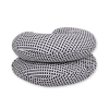 Maternity Support Pillow C - Black flower pattern