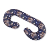Maternity Support Pillow C - dream catchers dark blue