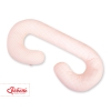 Maternity Support Pillow C - Flower pattern peach