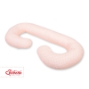 Maternity Support Pillow C - Flower pattern peach